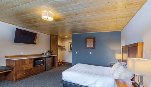 Standard Studio, 1 Queen Bed with Sofa bed, Fireplace, Mountain View (Trailside)