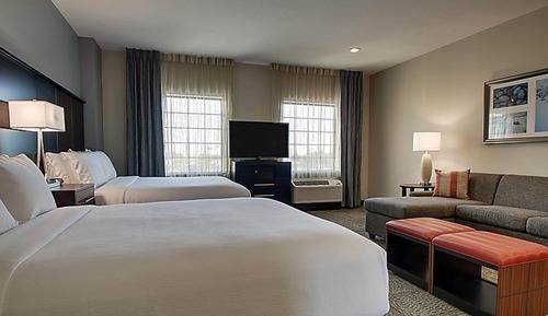 Studio Suite, 2 Queen Beds, Accessible Bathtub, Kitchen (Mobility)