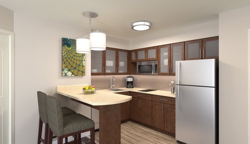 Suite, 2 Bedrooms, Hearing Accessible, Kitchen