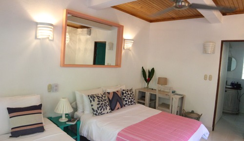 Deluxe Room, 2 Double Beds, Garden View (2nd Floor)