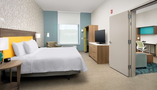 Suite, 1 King Bed, Accessible (Roll-In Shower)