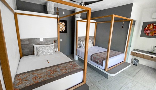 Standard Twin Room, 2 Queen Beds, Garden Area