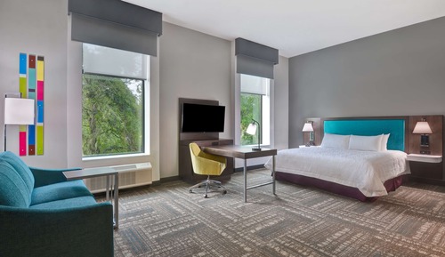 Suite, 1 King Bed, Accessible