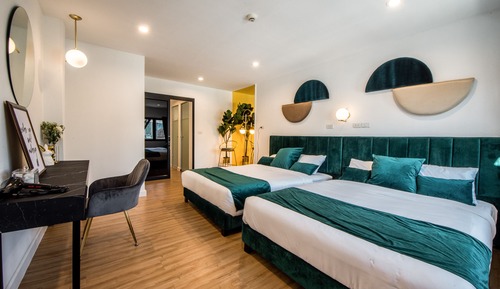 Junior Suite, Multiple Beds, Terrace, Garden Area