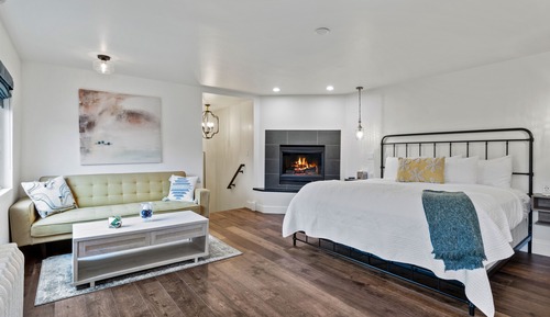 Signature Double Room, Fireplace, Mountain View