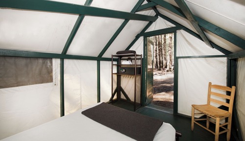 Unheated canvas Tent 2 Single