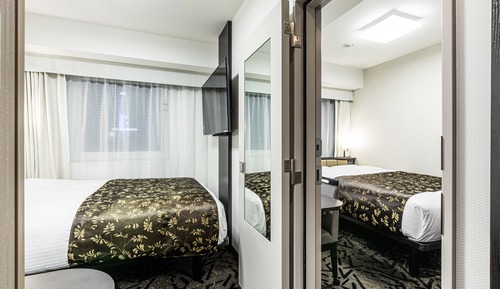 Room, Non Smoking (1bed×1bed,Connecting twin room)