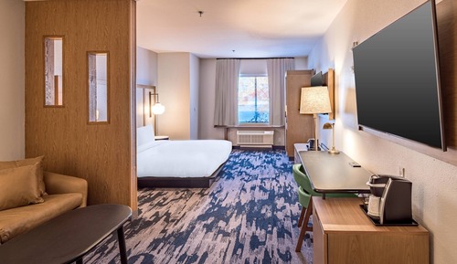 Suite, 1 King Bed with Sofa bed