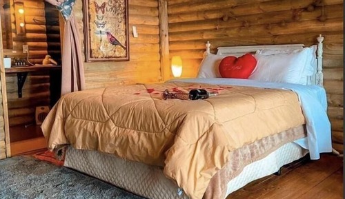 Romantic Cabin, 1 Queen Bed, Lake View