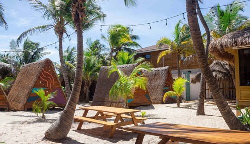 Private Teepee, Shared Bathroom