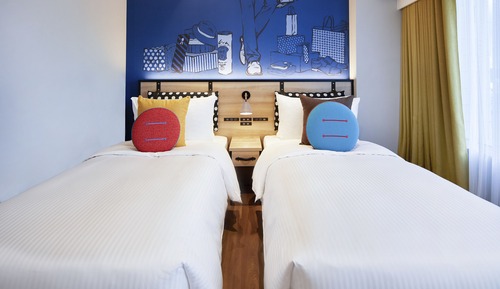 Studio, 2 Twin Beds