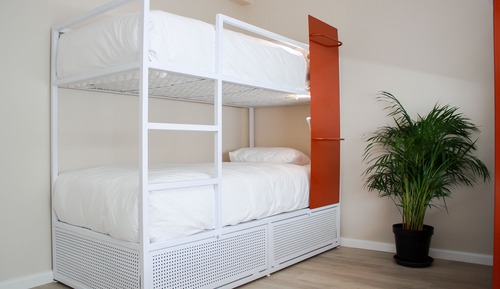 Shared Dormitory, 2 Bedrooms (4 Bunk Beds - Female)