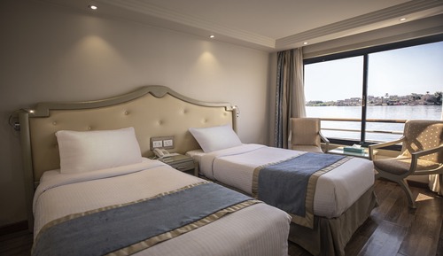Standard Double or Twin Room, 7 Nights Cruise, Luxor-Luxor, Thursday-Thursday