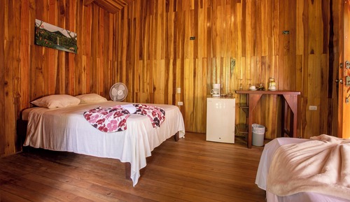 Superior Cabin, 2 Double Beds, Garden View