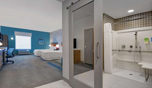 Studio, 2 Queen Beds, Accessible, Bathtub (Mobility & Hearing)