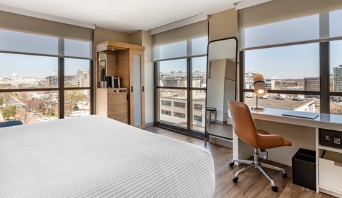 Premium Quadruple Room, 1 King Bed, Non Smoking, Corner (Larger Room)