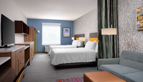 Studio, 2 Queen Beds, Accessible, Bathtub