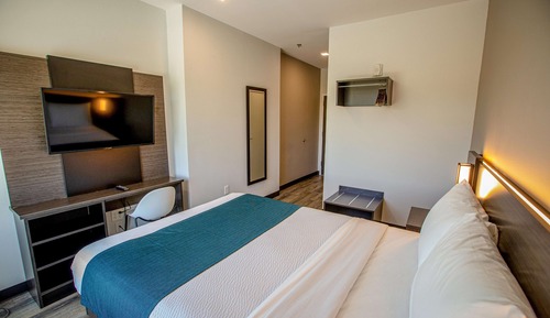 Deluxe Room, 1 Queen Bed, Non Smoking, Refrigerator & Microwave