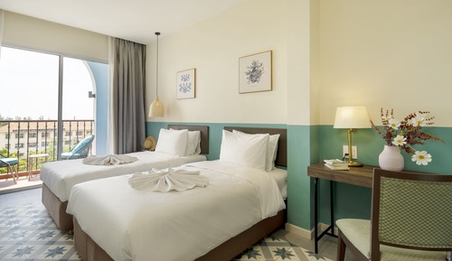 Deluxe Twin Room, Balcony