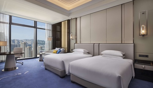Deluxe Room, 2 Twin Beds, View