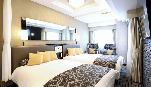 West Bldg Top Floor Superior Twin Room, Non Smoking (14th floor)