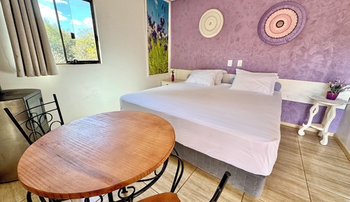 Basic Double or Twin Room, 1 Bedroom, Balcony, Garden View