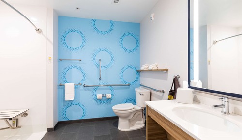 Room, 1 King Bed, Accessible (Mobility & Hearing, Roll-in Shower)