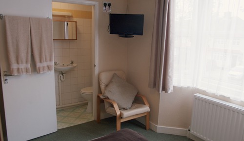 Basic Single Room, Ensuite (Room 1)