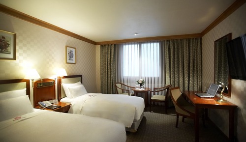 Business Twin Room (Free Sauna&Fitness Available)