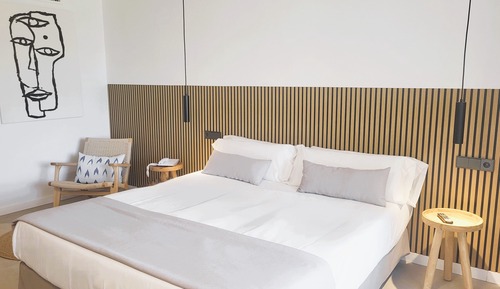 Superior Double Room Single Use, Balcony, Pool View