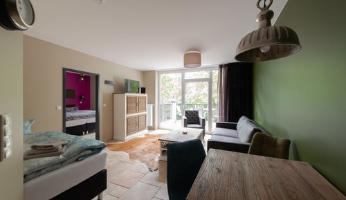 Apartment with 1 bedroom with extra bed (Boardinghouse)