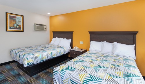 Standard Double Room, 2 Double Beds, Smoking