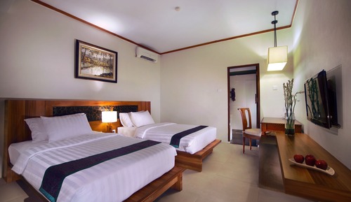 Deluxe Twin Room, Pool View