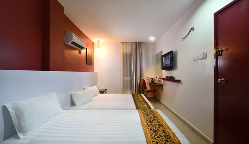 Standard Room, 2 Twin Beds, No Windows