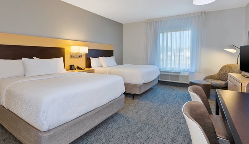 Studio, 2 Queen Beds (Hearing Accessible)