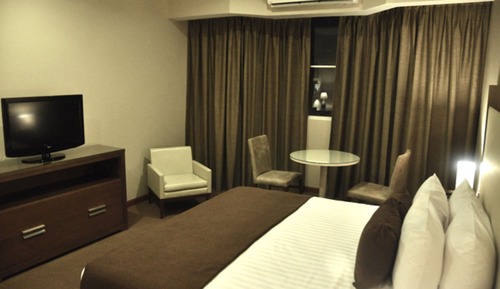 Junior Studio, 1 King Bed with Sofa bed, Balcony