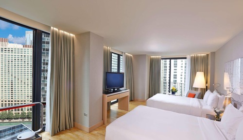 Premium Room, 2 Queen Beds, Park View (NonSmoking  )