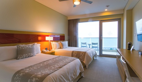Superior Room, 2 Double Beds, Sea View