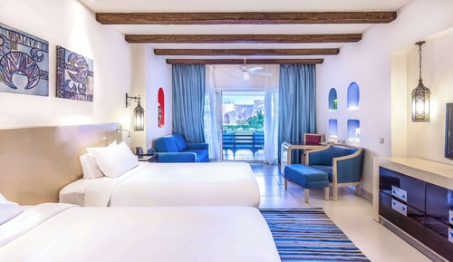 Twin Room, Garden View