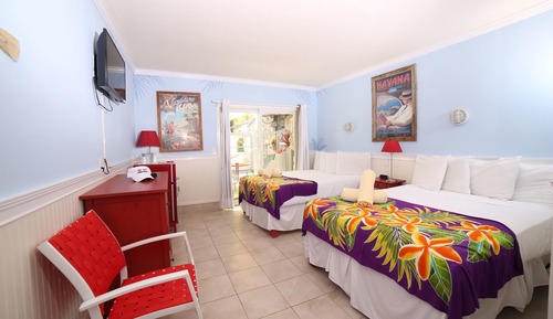 Deluxe Double Room, 2 Double Beds, Bay View