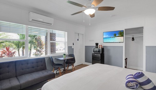 Standard 1 Bedroom, 1 King Bed and Futon (Room 3)