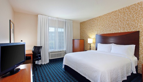 Room, 1 King Bed (Mobility/Hearing Access, Roll-In Shwr)