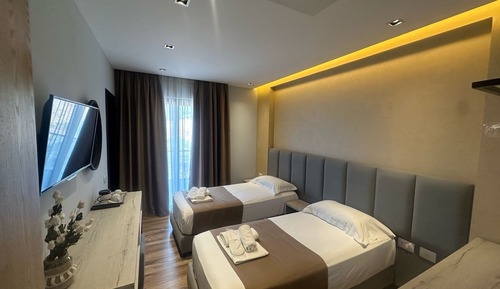 Double Room with Side Sea View