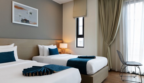 Classic Twin Room Lake  View