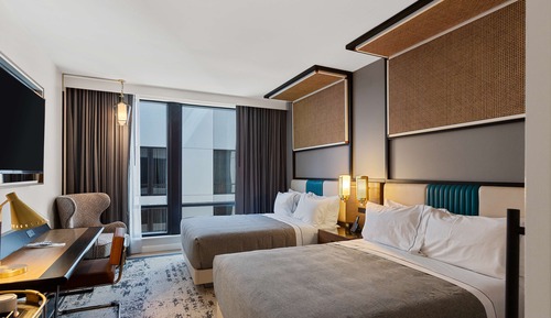 Room, 2 Queen Beds, Accessible, Bathtub (Mobility)