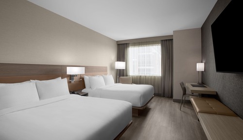 Standard Room, 2 Queen Beds (Mobility/Hearing Accessible, Tub)