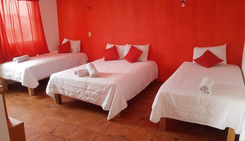 Family Bungalow (4 Double Beds)