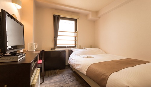 Semi-Double Room, Smoking (Jozenji-dori Ave. View)