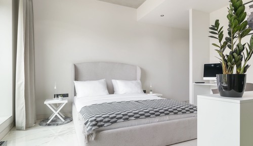 Design Apartment, 1 Queen Bed, Kitchenette, Corner