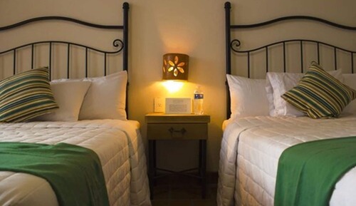 Basic Double Room, 2 Double Beds, Non Smoking